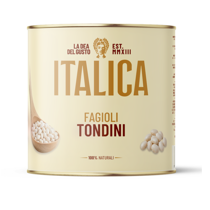 Navy beans 2500 g Italica Fagioli tondini